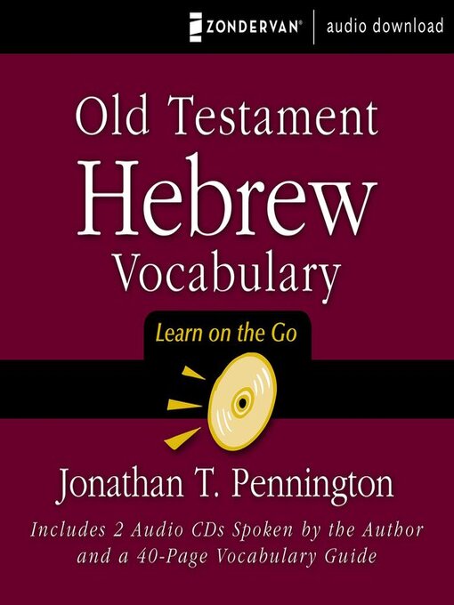Cover image for Old Testament Hebrew Vocabulary